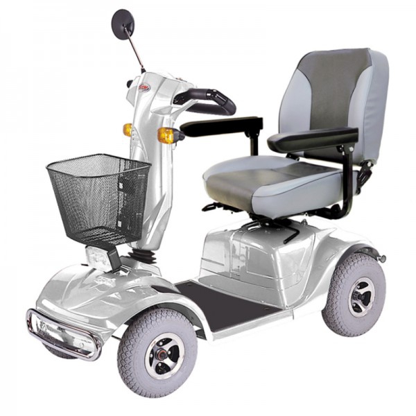Scooter elettrico extra: motore elettrico ad alta potenza, grande autonomia e sospensione anteriore - posteriore